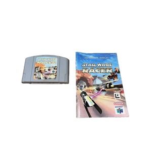 Star Wars Episode 1 Racer Nintendo 64 N64 Authentic with Manual